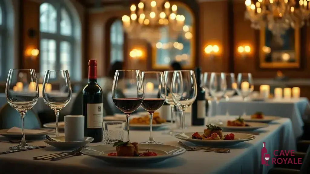 Relação entre restaurantes e vinhos