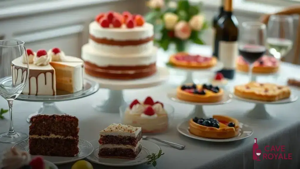 Bolos e tortas e suas combinações