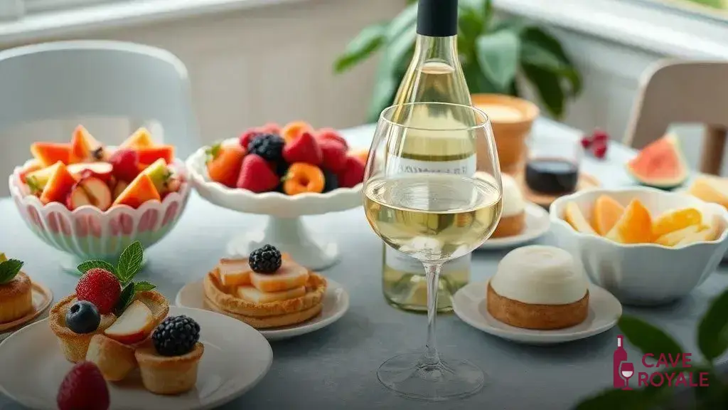 Combinando vinhos frutados com sobremesas