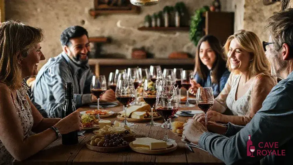 Conectando Culturas: Mostrando Sangiovese a Amigos Tuscans