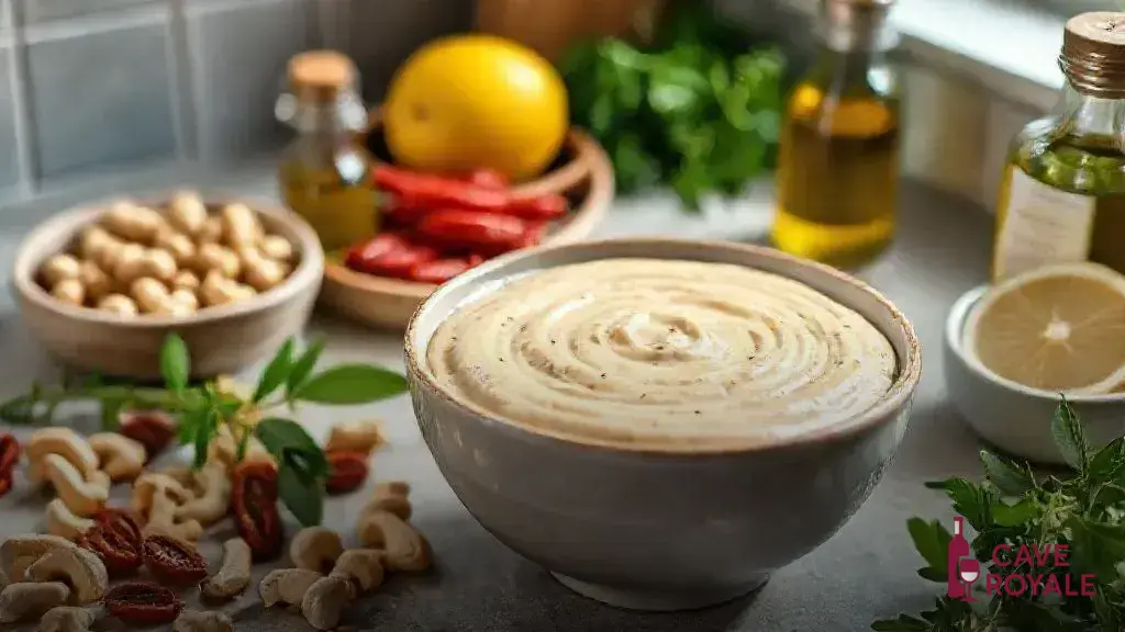 molho-vegano-de-castanha-de-caju-com-tomate-seco-sabor-sem-limites Descubra As Melhores Receitas de Molhos de Macarrão Para Variar o Seu Prato