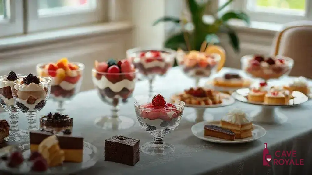 Perfis de sabor das sobremesas