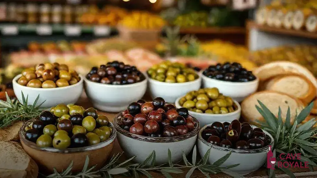 Tipos de azeitonas e influência no sabor